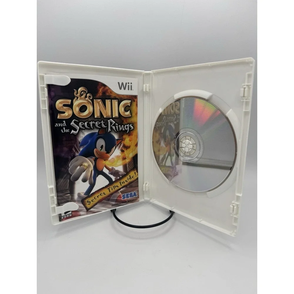 Sonic and the Secret Rings - Nintendo Wii - CIB - Tested